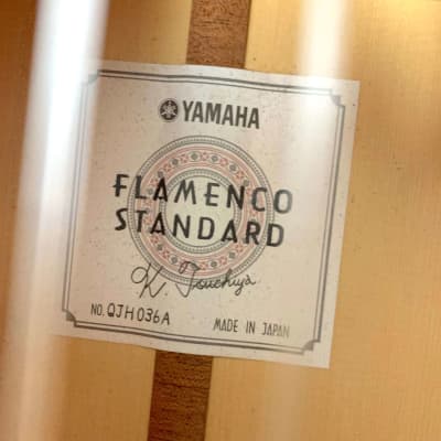 Yamaha Flamenco Standard Natural Handmade Japan 2003 W OHSC image 3