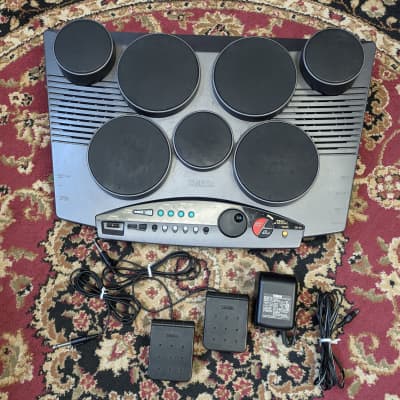 Yamaha DD-50 Digital Drum Pad w/Hi-Hat/Bass Drum Footswitches/Power Supply #7129360