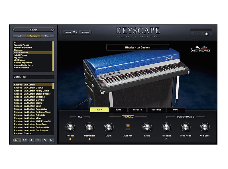 Spectrasonics Keyscape Collector Keyboards Virtual Instruments (Boxed USB  Drives Verision)(New)