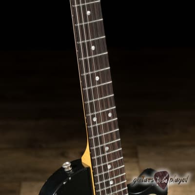 Fano SP6 Oltre Lollar Staple P-90 & Special T Guitar w/ Gigbag – Bull Black image 4