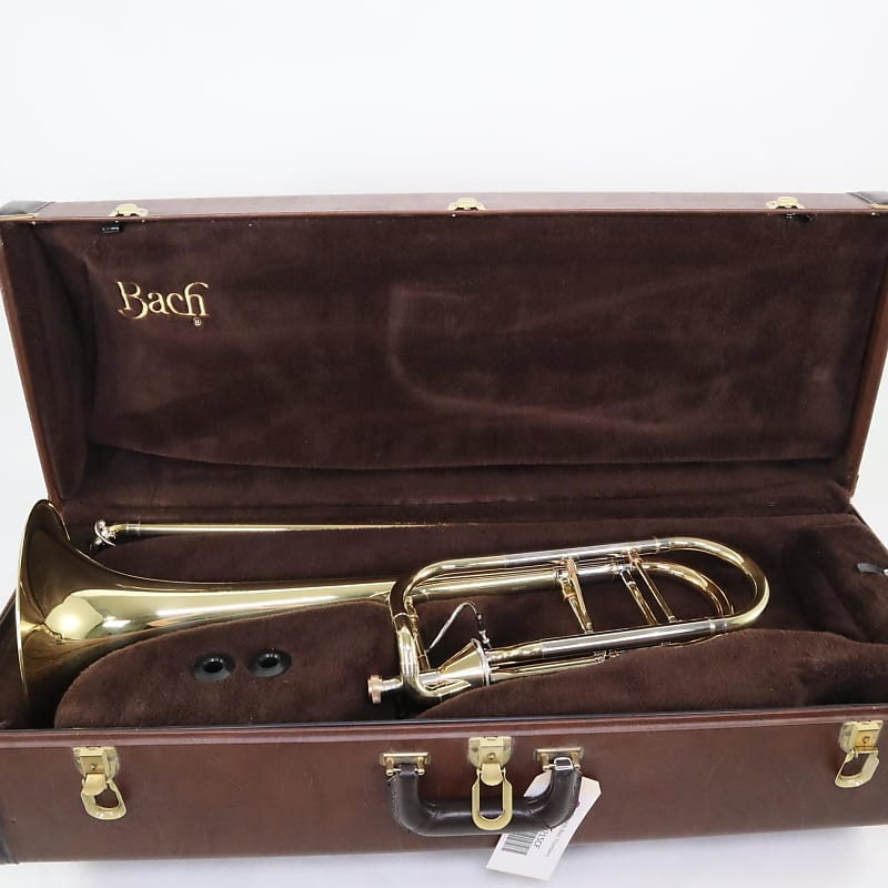 S.E. Shires Single Valve Bass Trombone with Bach Slide Reverb Canada