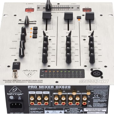 Behringer Pro Mixer DX626 3-Channel DJ Mixer image 5