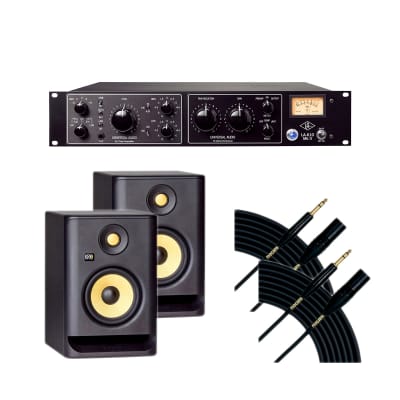 Universal Audio LA-610 MKII - KRK RP5G4 (2) - Mogami Gold TRSXLRM-10 (2) image 1