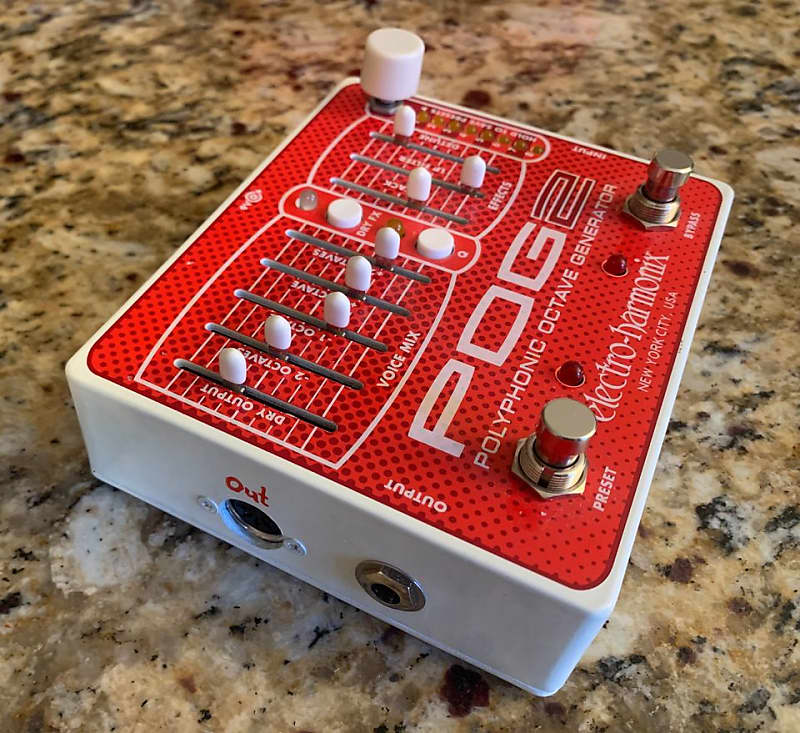 Electro-Harmonix POG2 Polyphonic Octave Generator Pedal | Reverb