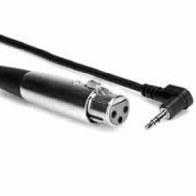 Hosa 1' Microphone Cable (XLR3F - 3.5 mm TRS) image 2