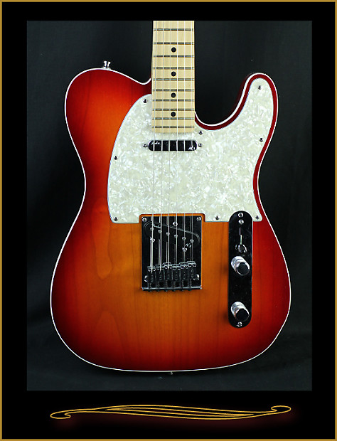 Fender American Deluxe Telecaster Aged Cherry Burst