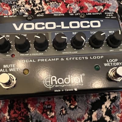 Radial Voco-Loco Mic Preamp and Effect Loop | Reverb