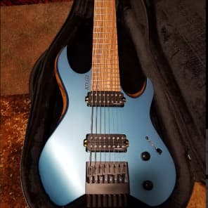 Kiesel Vader 8 string headless guitar with Lundgren M8s image 1