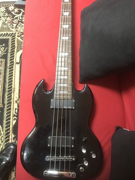 Epiphone Sg 5 string bass Early 2000s Ebony Black