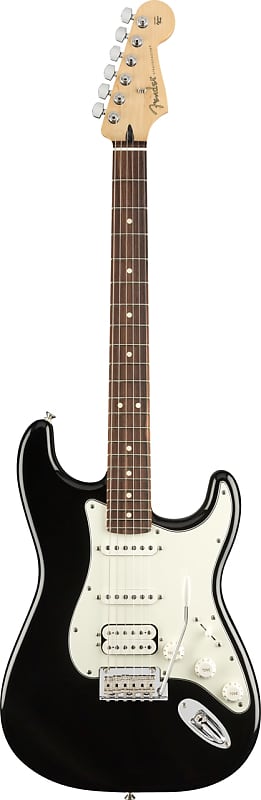 Fender Player Stratocaster HSS Electric Guitar Black w/ Pau Ferro Fretboard image 1
