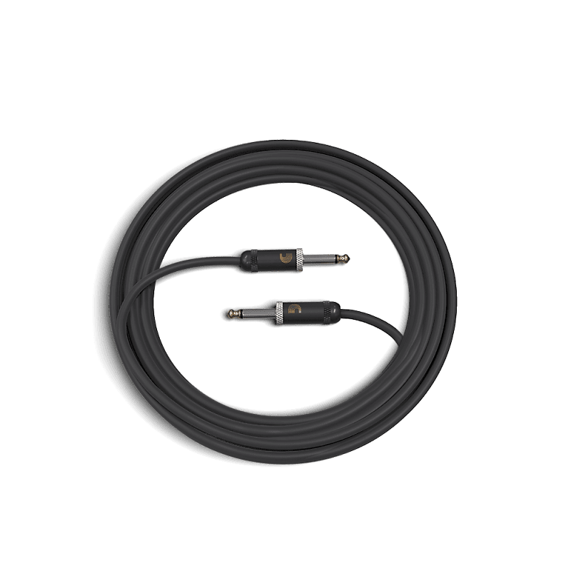 D'Addario PW-AMSG-20 American Stage 1/4" Straight TS Instrument Cable - 20' image 1