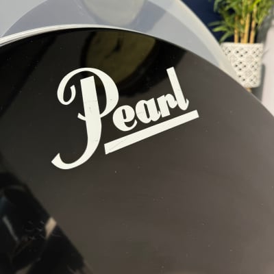 Pearl Pro Tone Bass 22" Drum Heads (Pair) / Black & Clear #NV67 image 2