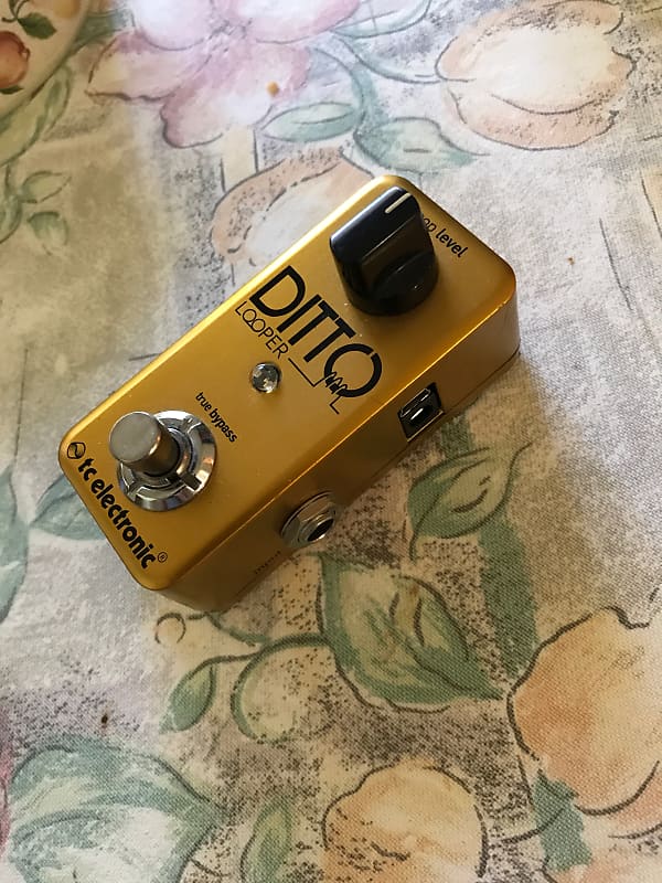 Ditto Looper Gold Limited Edition TC Electronic Ditto Looper