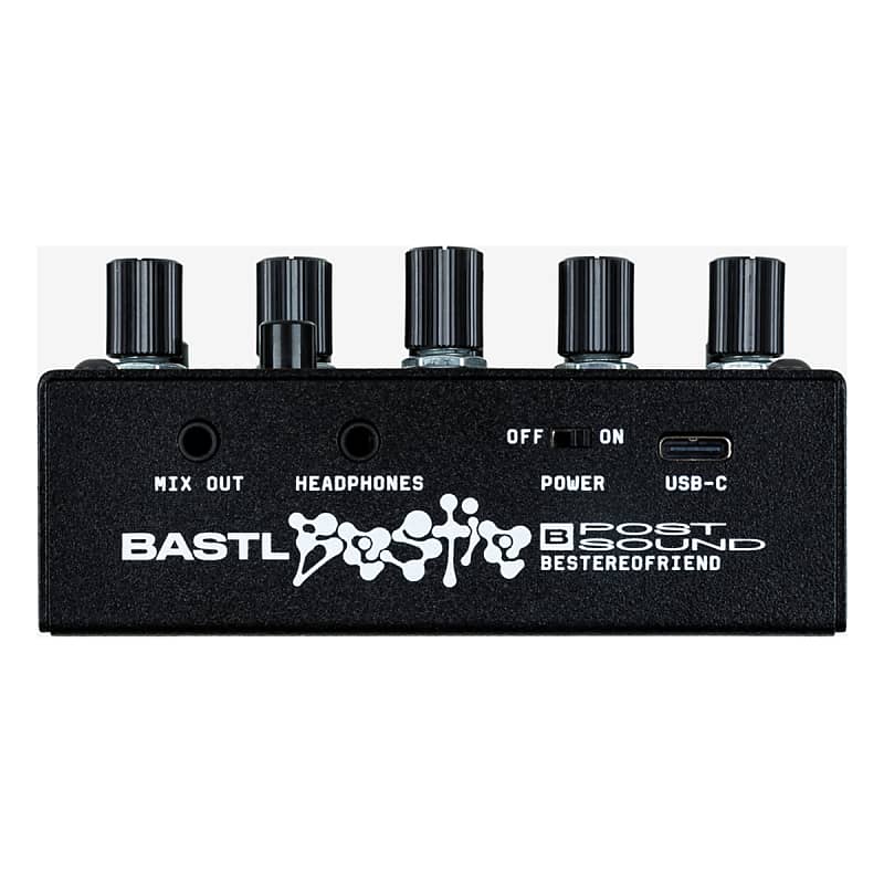 Bastl Instruments BESTIE Compact Battery Powered Stereo Mixer with  Overdrive and Feedback