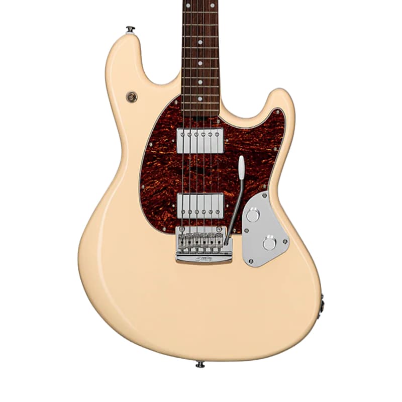 Sterling by Music Man StingRay SR50 Guitar, Buttermilk image 1