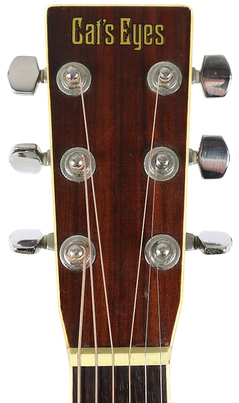 Vintage Tokai Japan CE-280D Cat's Eyes Solid Top Mahogany