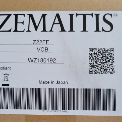 New Zemaitis Z22 Series Z22FF Flame Top Electric Guitar, Vintage Cherry Burst, New Gig Bag image 11