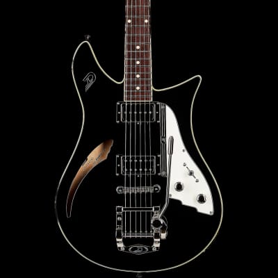 Duesenberg Double Cat Black Electric Guitar image 2