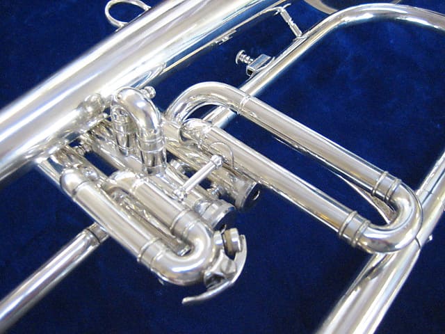 Mint Boosey & Hawkes Bb Flugelhorn Silver Plated | Reverb