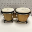 CP by LP - Natural Wood Bongos Set w/ Skin Heads [preowned]