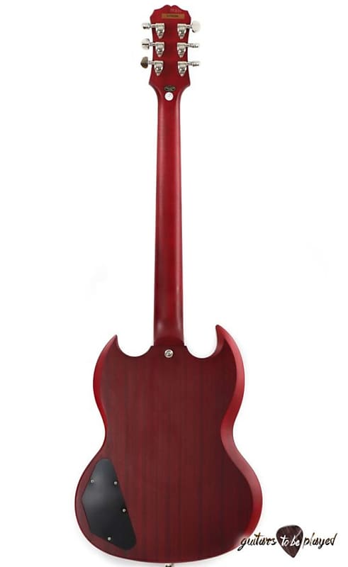 Epiphone Faded G-400 SG Electric Guitar - Worn Cherry | Reverb