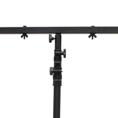 Eliminator Lighting LTS6 AS T-Bar 4 Fixture Ready 9 Foot Lighting Stand image 2