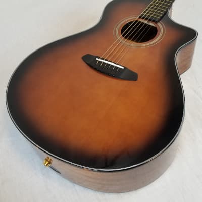 Breedlove Performer Concerto CE Bourbon Burst Acoustic Electric Guitar, All Solid Wood, Factory 2nd image 3