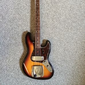 1962 Fender Jazz Bass Sunburst | The Music Zoo