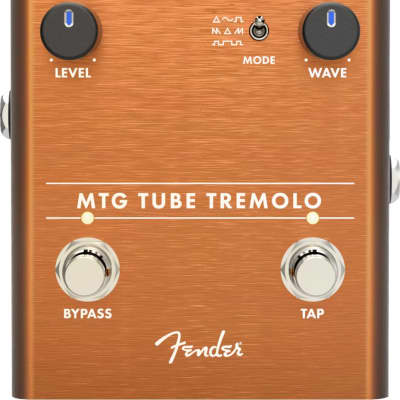Fender MTG Tube Tremolo Effect Pedal - Tube Warmth & Drive! image 1