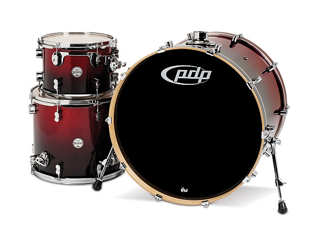 PDP PDCM2413RB Concept Maple Series 9x12" / 14x16" / 18x24" 3pc Shell Pack image 1