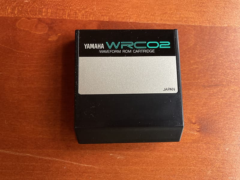 Yamaha WRC02 Jazz/Fusion Waveform cartridge for RX5 and PTX8 Yamaha WRC02 Jazz/Fusion Waveform cartridge for RX5 and PTX8