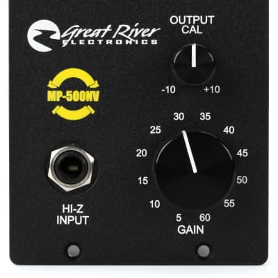 Great River MP-500NV マイクプリ API500 Great River MP-500NV 500 Series Microphone Preamp | Sweetwater
