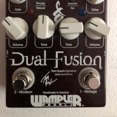 Wampler Dual Fusion Tom Quayle Signature Overdrive Pedal | Reverb