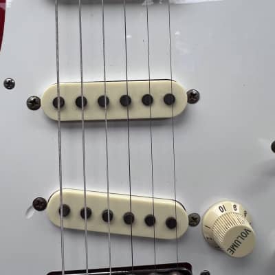 1998 Fender Stratocaster ST-54DEX '54 Reissue- MIJ - Candy Apple Red image 3