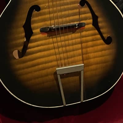 Barclay 1967 Harmony-made Barclay Archtop Guitar 1967 Dark Brown image 4