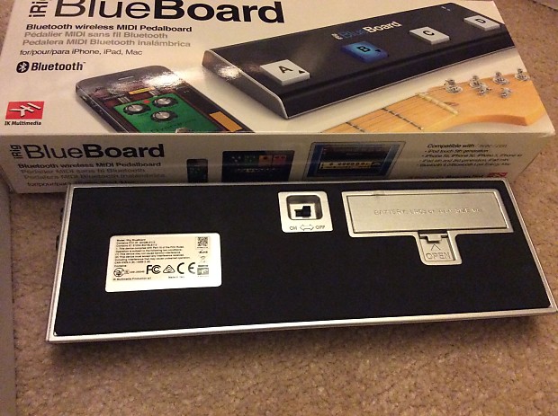 IK Multimedia iRig Blueboard Black with Stealth Expression
