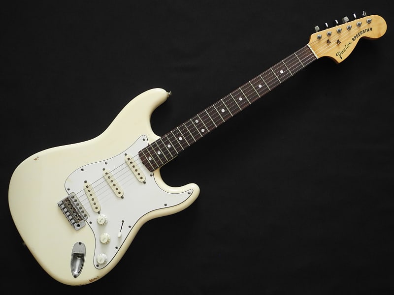 1976 Fantom Japan Speedstar '68 Stratocaster MIJ Vintage White image 1