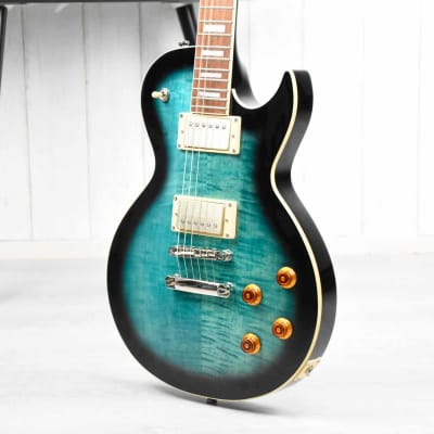 Immagine Cort CR250 DBB Electric guitar Dark Blueburst - 7
