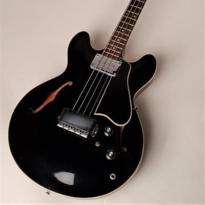 Gibson EB-2 1968 Bass Original Ebony Black with original Hard Shell Case image 4