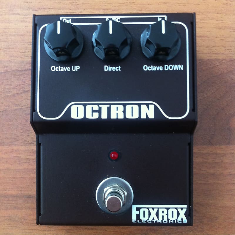 Foxrox Electronics Octron Octave Pedal - YouTube
