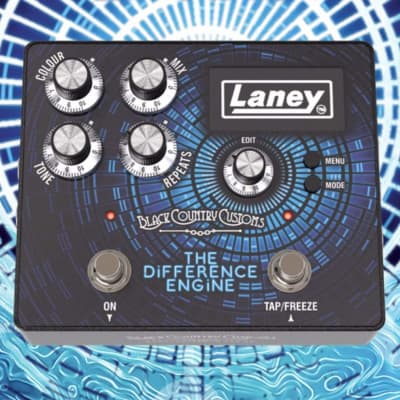 Laney The Difference Engine Tri-Mode Delay Effects Pedal - BCC-TDE for sale