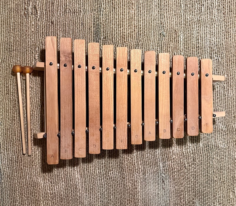 Xylophone Auris 12 Tone Instrument Gift Swedish Made In Sweden Key of C image 1