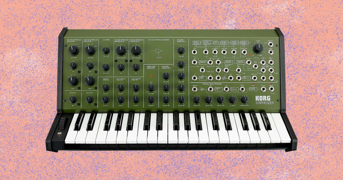Korg ms 20 green new arrivals