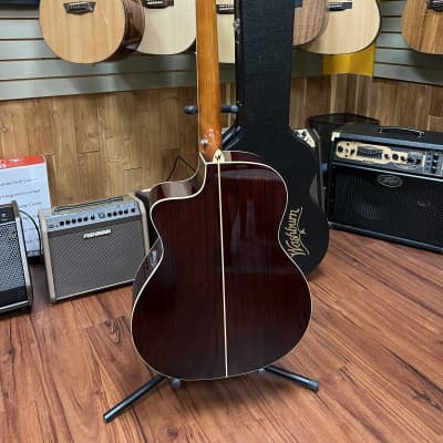 Washburn AG70CE Apprentice Series Acoustic Electric Guitar 2022 - Natural Gloss w/hard case. New! image 9