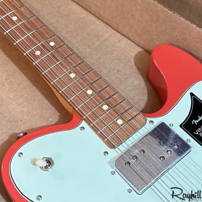 Fender Vintera '70s Telecaster® Custom MIM Electric Guitar Fiesta Red image 7