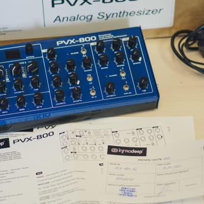 Infradeep PVX-800-BL Analog Synthesizer (Polivoks / Polyvox / Polyvoks) 2020 image 9