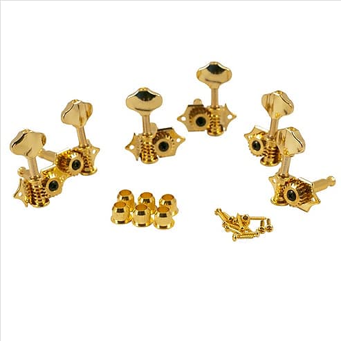 Wilkinson Open Gear Deluxe Tuning Machines Gold | Reverb