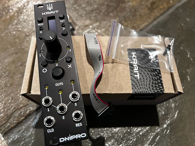 Dnipro Modular Krait Triple LFO - Black