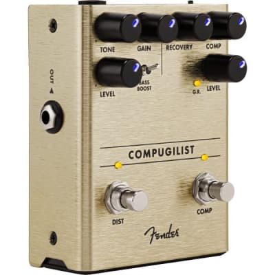 Fender Compugilist® Compressor/Distortion Pedal image 1