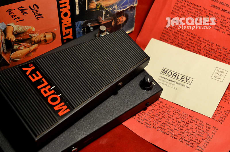 Morley PWA wah pedal with box & manual image 1